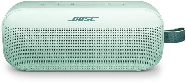 Main image of Bose SoundLink Flex Bluetooth Speaker (2nd Gen) - Portable Outdoor Speaker with Hi-Fi Audio, Waterproof and Dustproof, USB-C, Up to 12 Hours Battery Life, Dewdrop Mint - Limited Edition Color