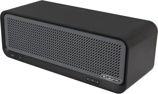 Main image of JLab Audio Bouncer Portable Bluetooth Speaker with 10 Hour Battery, Exclusive to Newegg - BOUNCERBATT-BLK-BOX