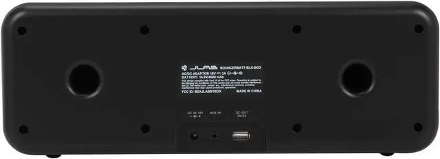 Alt view image 4 of 6 - JLab Audio Bouncer Portable Bluetooth Speaker with 10 Hour Battery, Exclusive to Newegg - BOUNCERBATT-BLK-BOX