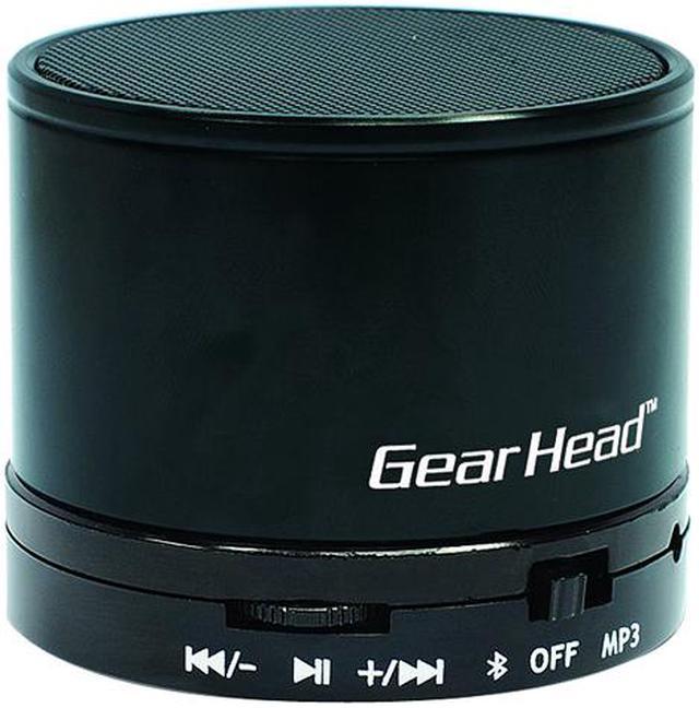 Gear Head BT3500 Bluetooth Wireless Speaker with Microphone Black