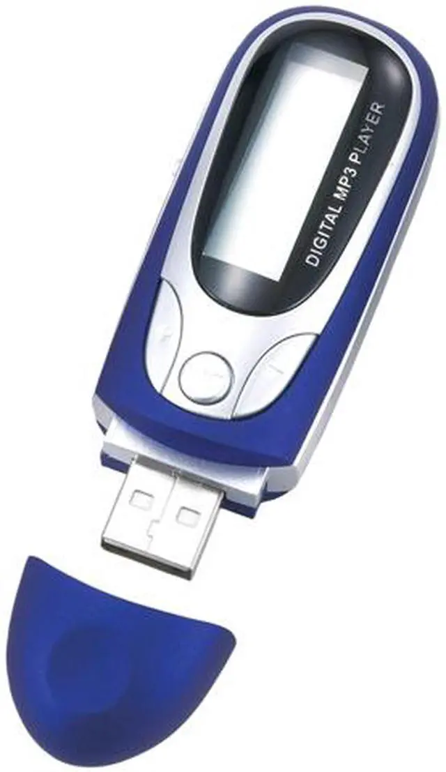 Alt view image 2 of 2 - Naxa NM105BL 4GB MP3 Player with FM Radio (Blue)