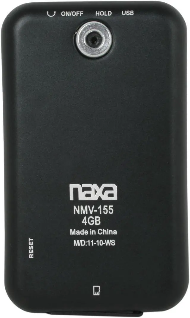 Alt view image 4 of 9 - Naxa 2.8" Black 4GB Portable Media Player NMV-155