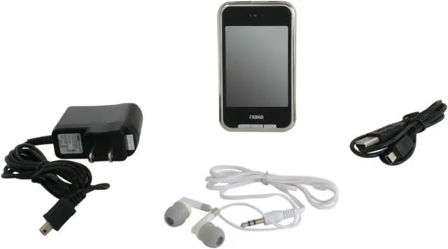 Alt view image 8 of 9 - Naxa 2.8" Black 4GB Portable Media Player NMV-155