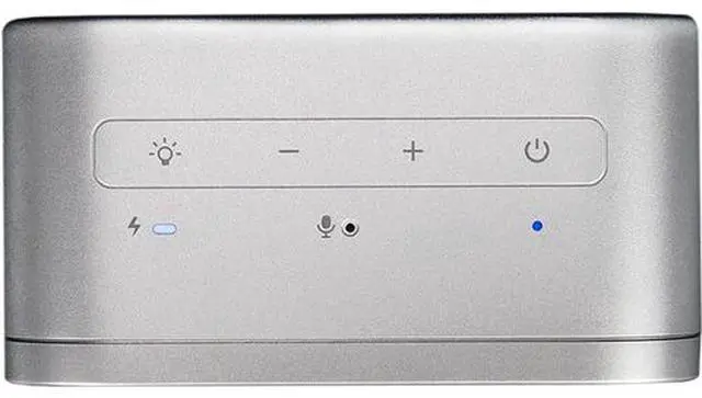 Alt view image 3 of 6 - Edifier QS20 Bluetooth Portable Speaker - IP67 Waterproof - Ambient Light (Silver)