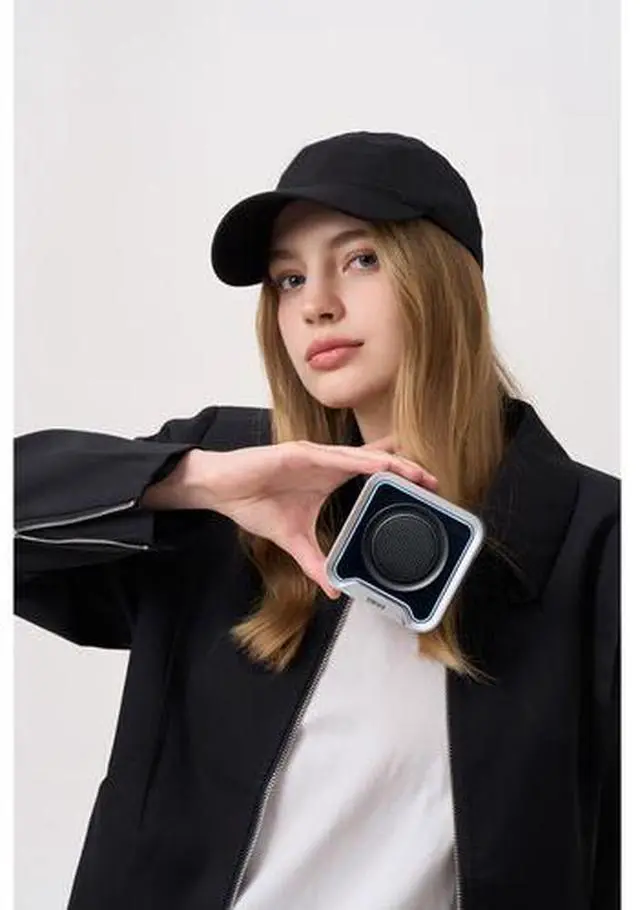 Alt view image 6 of 6 - Edifier QS20 Bluetooth Portable Speaker - IP67 Waterproof - Ambient Light (Silver)