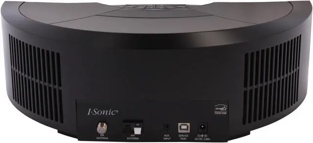 Alt view image 4 of 7 - Polk Audio Tabletop Digital Audio System with iPod/iPhone Dock - I-Sonic