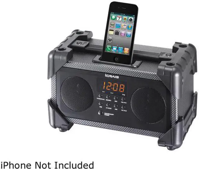 Main image of Craig iPod / iPhone Dual Alarm Clock, Digital PLL FM Stereo Radio CMB3228