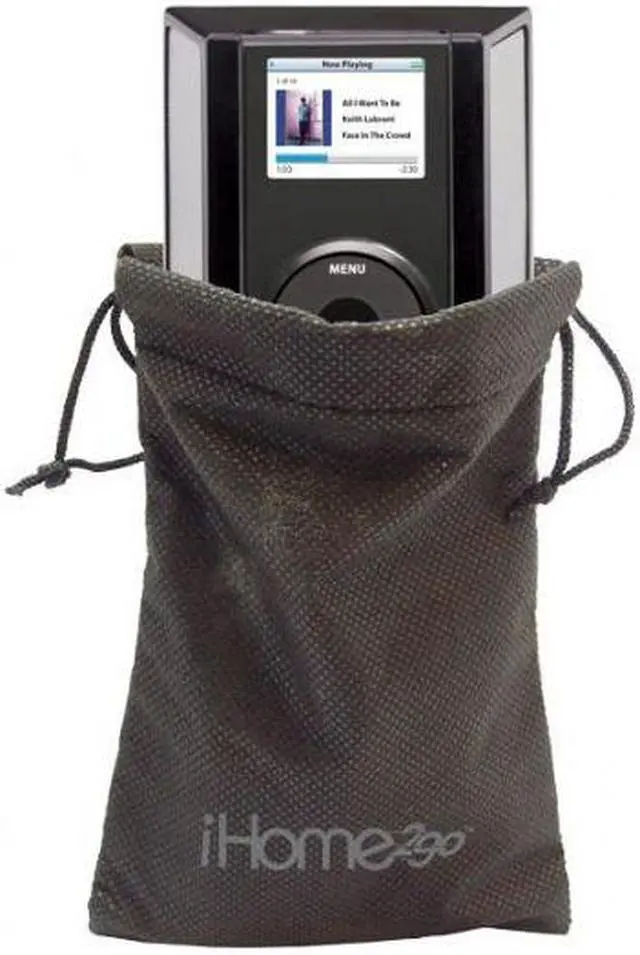Alt view image 2 of 3 - iHome iHM1B2 Personal Speaker System for iPod nano 1G & 2G