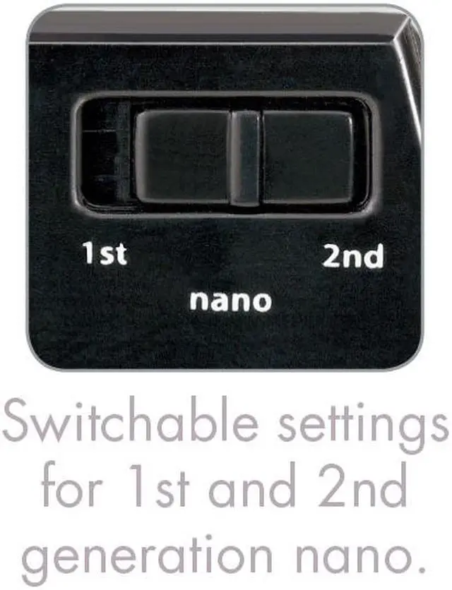 Alt view image 3 of 3 - iHome iHM1B2 Personal Speaker System for iPod nano 1G & 2G