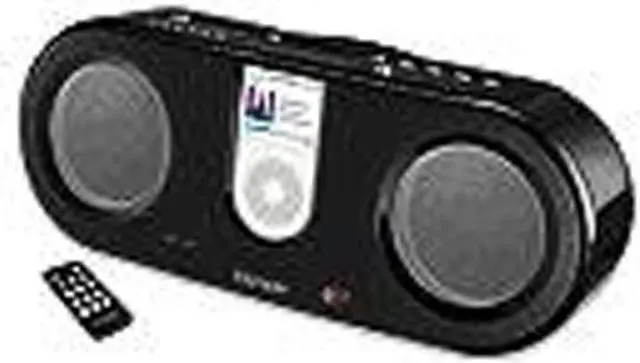 Main image of iHome iPod Portable Boombox w/ Radio iH32B