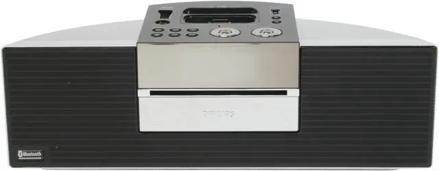 Alt view image 5 of 7 - PHILIPS - Micro Hi-Fi iPod docking, CD Player + Bluetooth System (BTM630)