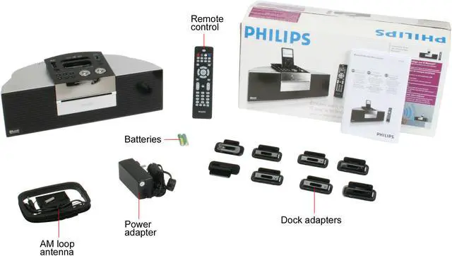 Alt view image 7 of 7 - PHILIPS - Micro Hi-Fi iPod docking, CD Player + Bluetooth System (BTM630)