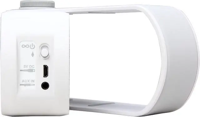 Alt view image 7 of 8 - Klipsch GiG White Portable Wireless Music System