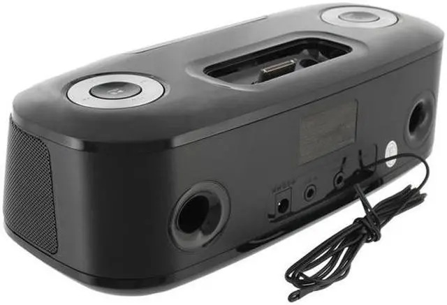 Alt view image 6 of 14 - iLuv Vibro Desktop Alarm Clock with Bed Shaker for iPod                                                        iMM153BLK