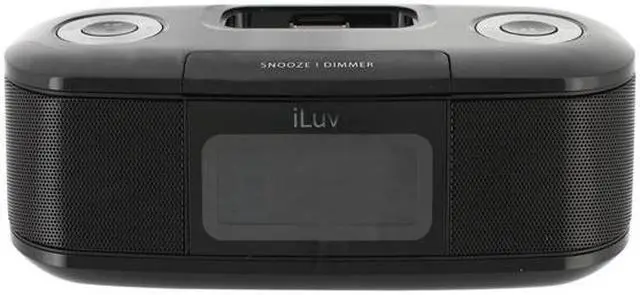 Alt view image 11 of 14 - iLuv Vibro Desktop Alarm Clock with Bed Shaker for iPod                                                        iMM153BLK