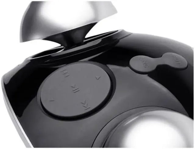 Alt view image 4 of 4 - Tick Tock Bluetooth Alarm Clock MF240BT - Black