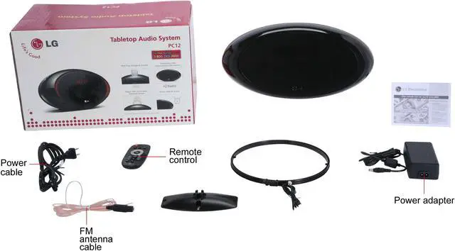 Alt view image 8 of 8 - LG - Tabletop iPod Docking System (PC12)
