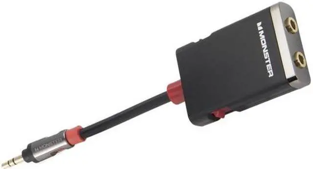 Alt view image 2 of 4 - Monster Cable iSplitter 1000 for iPad, iPod and iPhone AI 1000 Y-SPLT