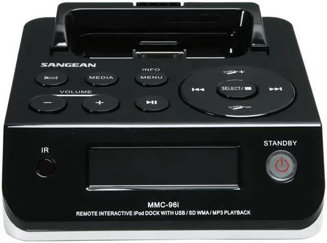 Alt view image 2 of 5 - SANGEAN Remote Interactive iPod Dock With USB / SD WMA / MP3 Playback MMC-96i