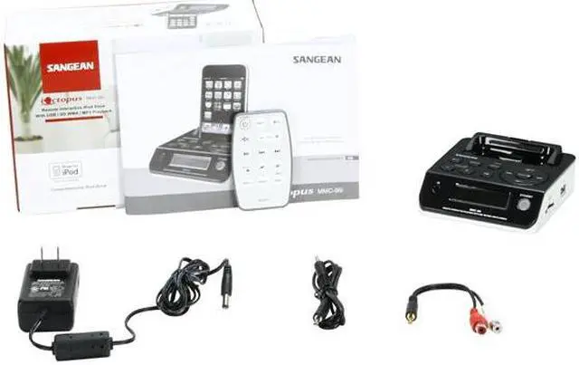 Alt view image 5 of 5 - SANGEAN Remote Interactive iPod Dock With USB / SD WMA / MP3 Playback MMC-96i