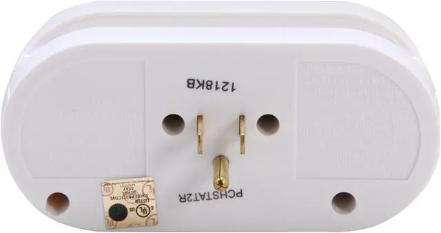 Alt view image 4 of 6 - RCA Travel Charger with Surge Protection PCHSTAT2R