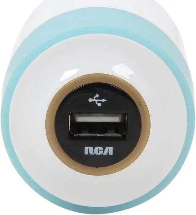 Alt view image 2 of 5 - RCA Night Glow USB Home and Travel Charger USBNLTR