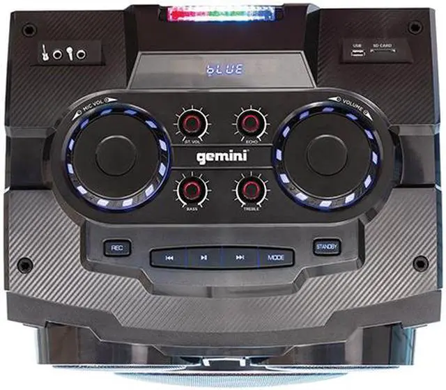 Alt view image 3 of 3 - Gemini GMAX-6000 Dual 15" Bluetooth Party System