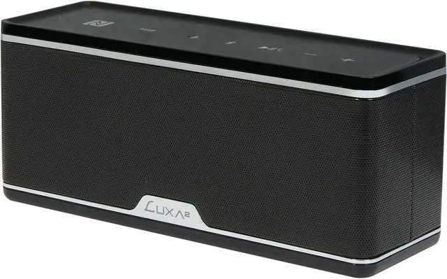Main image of Luxa2 GroovyW Bluetooth Speaker with Wireless Charging Station and APP - AD-SPK-PCXCBK-00