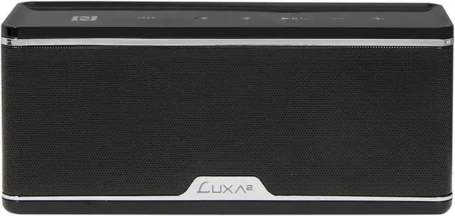 Alt view image 2 of 7 - Luxa2 GroovyW Bluetooth Speaker with Wireless Charging Station and APP - AD-SPK-PCXCBK-00