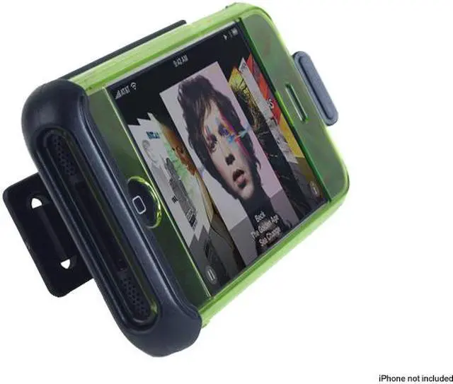 Alt view image 2 of 2 - Speck SeeThru Green Sleek Hard Shell Case & Holster For iPhone Model IPH-GRN-SEE