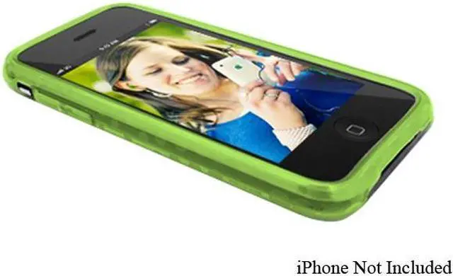 Main image of iFrogz Soft Gloss Case for iPhone 3G/3GS Green (IPHONE3G-SG-GRN)