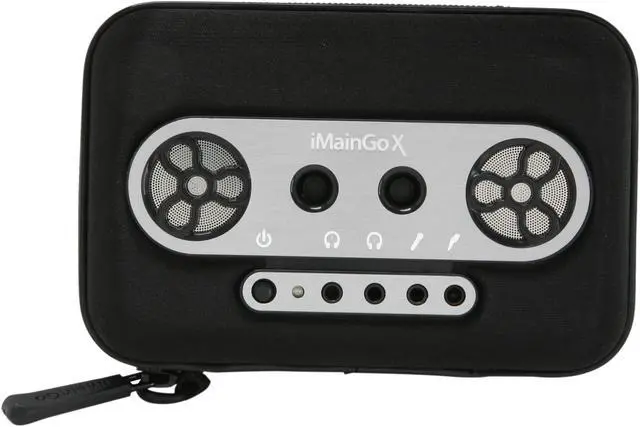 Alt view image 2 of 8 - iMainGo X Handheld Stereo Speaker Case for iPod/iPhone and MP3 Players (Black)