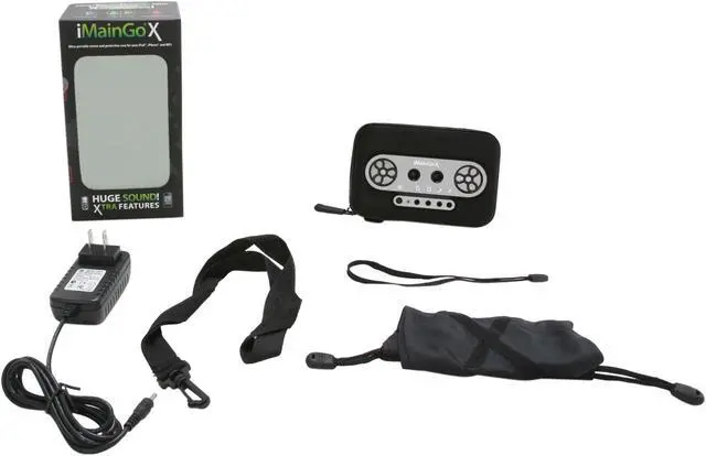 Alt view image 8 of 8 - iMainGo X Handheld Stereo Speaker Case for iPod/iPhone and MP3 Players (Black)