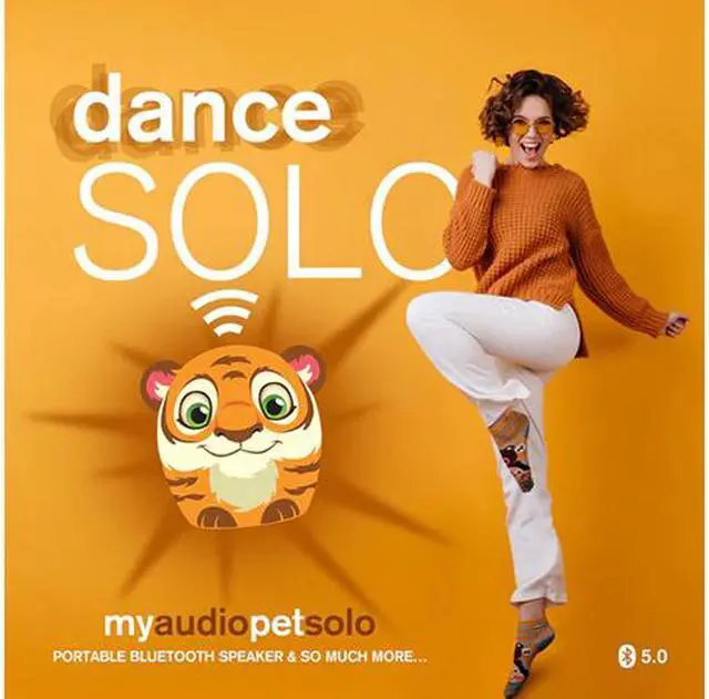 Alt view image 3 of 4 - My Audio Pet SOLO-Roar Solo Roary The Tiger Bluetooth Speaker Bilingual