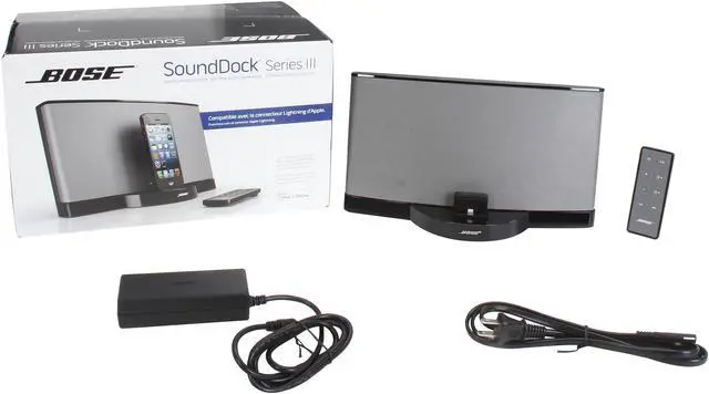 Alt view image 7 of 7 - Bose SoundDock Series III with Lightning conector