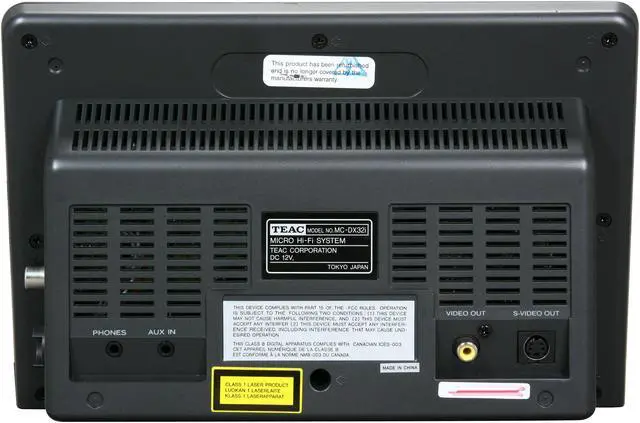 Alt view image 5 of 16 - TEAC Ultra Thin Hi-Fi System w/iPod Dock RBMC-DX32I