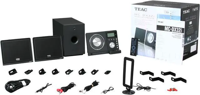 Alt view image 16 of 16 - TEAC Ultra Thin Hi-Fi System w/iPod Dock RBMC-DX32I