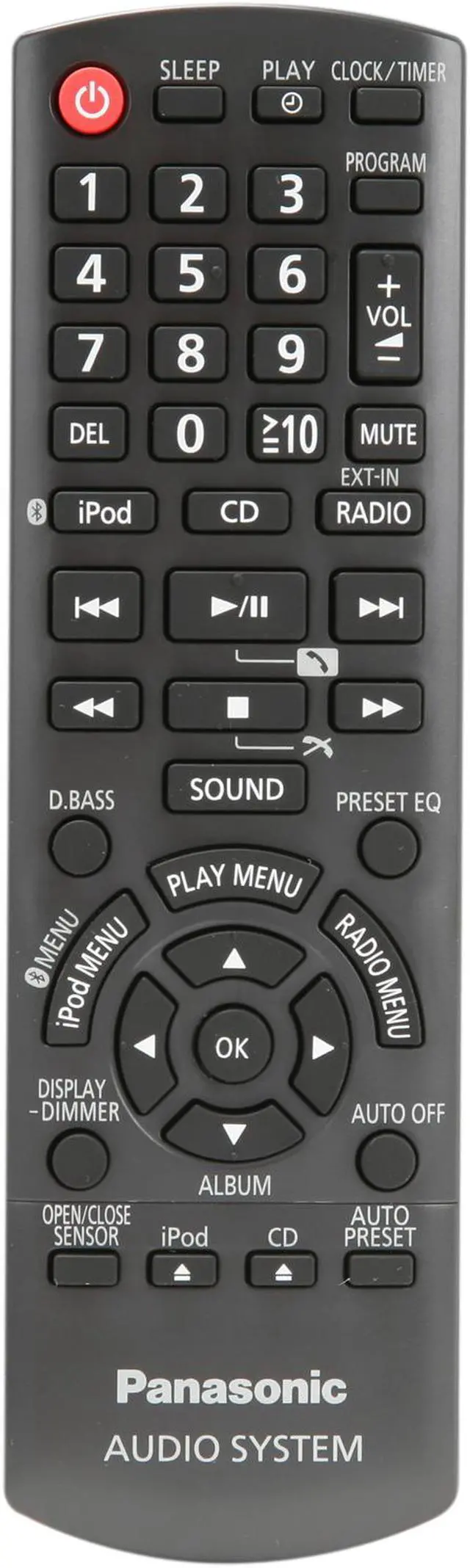 Alt view image 8 of 9 - Panasonic Compact Stereo System SC-HC55