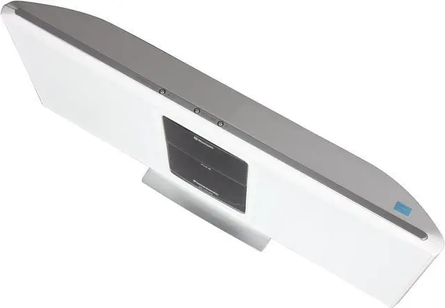 Alt view image 6 of 8 - Panasonic SC-HC05 Bluetooth iPod Speakers Dock. White