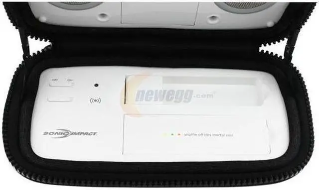 Alt view image 5 of 10 - Sonic Impact Portable Speakers for iPod shuffle Model i-Pax