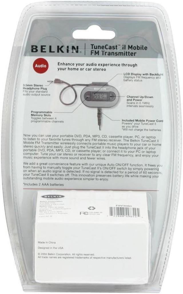 Alt view image 2 of 3 - BELKIN - TuneCast II FM Transmitter for iPod