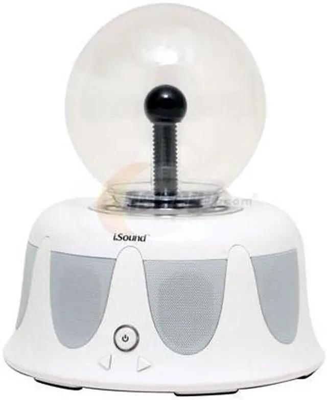 Main image of i.Sound Plasma white Speaker System and electromagnetic light show for iPod Model DGIPOD-362