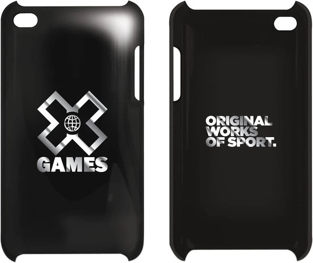 Main image of X Games Protective Case for iPod Touch 4th Gen - Platinum Black