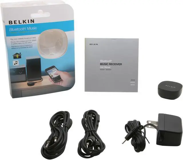 Alt view image 3 of 3 - Belkin Bluetooth Music Receiver for iPhone 3G/3GS / iPhone 4 / iPod touch 2nd Gen (F8Z492-P)
