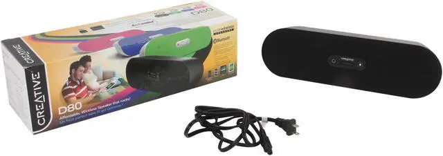 Alt view image 5 of 5 - Creative D80 Wireless Bluetooth Speaker, Black