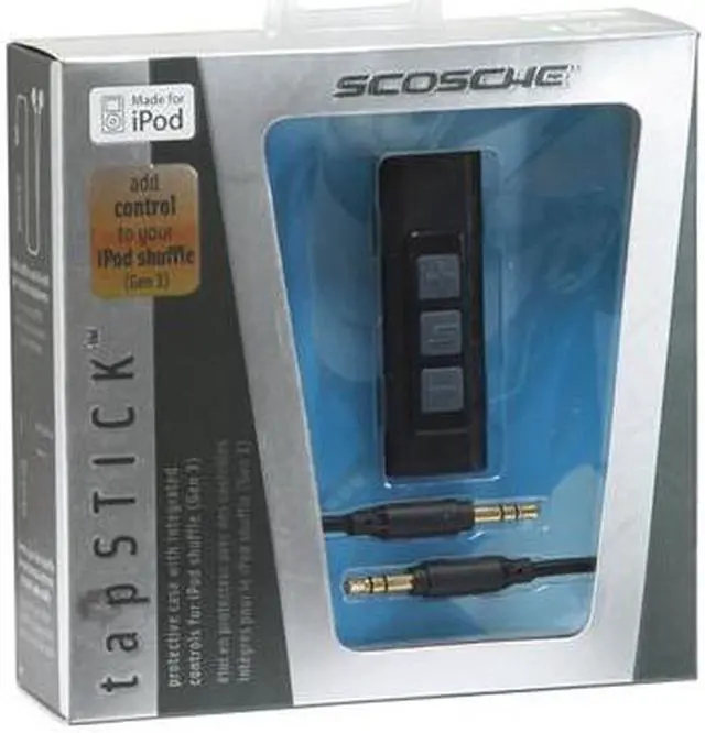 Alt view image 2 of 2 - Scosche tapSTICK Polycarbonate Case W/Integrated Controls For iPod shuffle 3G IRMC