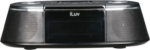 Alt view image 3 of 8 - iLuv Dual Alarm Clock with iPhone/iPod Dock iMM178