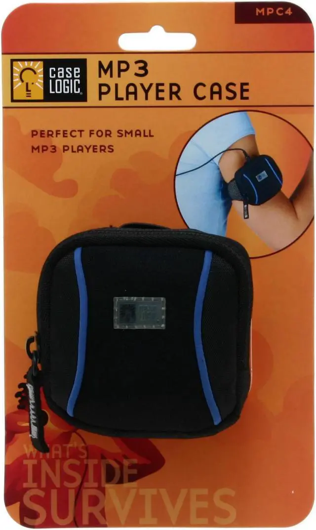 Alt view image 4 of 4 - Case Logic Small MP3 Player Case w/ Adjustable Arm Band MPC4