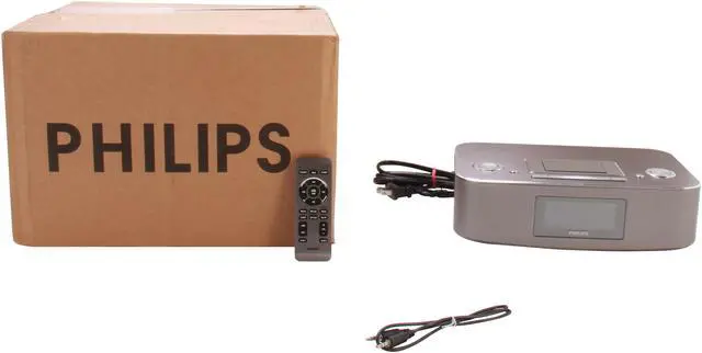 Alt view image 6 of 6 - Philips DC290/37 30-Pin iPod/iPhone Alarm Clock Speaker Dock