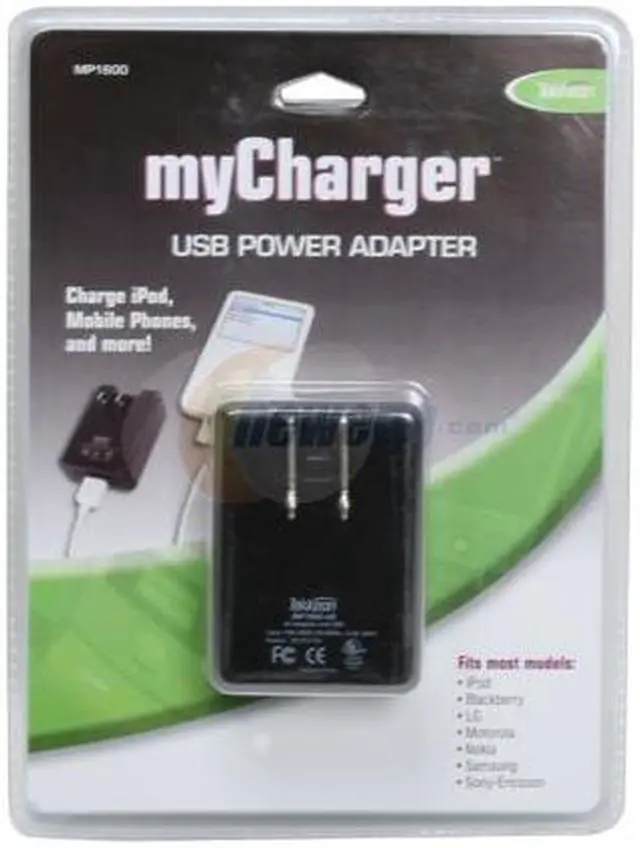 Alt view image 4 of 4 - Tekkeon USB Power Adapter MP1600